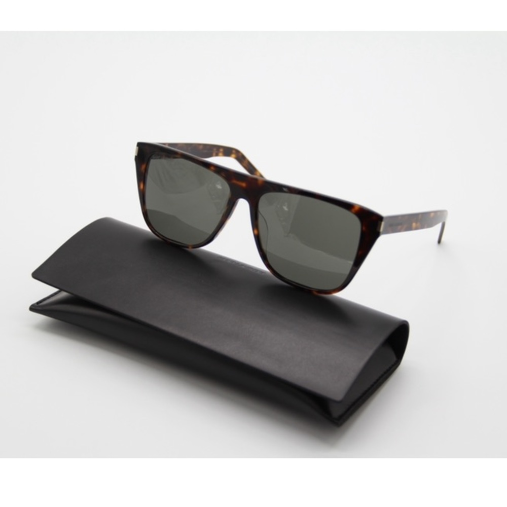 NEW SAINT LAURENT SL 1/F SLIM 002 SHIELD WOMEN’S SUNGLASSES SL1/F